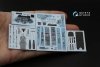 Quinta Studio QD32088 Su-27 3D-Printed & coloured Interior on decal paper (Trumpeter) (full version) 1/32